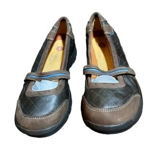 Unstructured 8 Shoes Mary Jane Brown Leather Strap Comfort Casual Woman.…